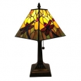 Amora Lighting AM289TL08 Tiffany Style Dragonfly Table Lamp