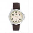 Tommy Hilfiger Men's 1790990 'Essentials' Brown Leather Watch - champagne
