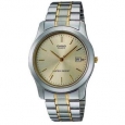 Casio Men's MTP-1141G-9A 'Classic' Two-Tone Stainless Steel Watch - Gold-tone