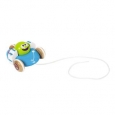 Boikido Wooden Flying Saucer Pull Toy