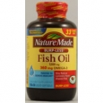 Nature Made Fish Oil Burp-Less Value Size 1200 mg - 200 Liquid Softgels