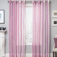 Softline Milbrey Stripe Grommet Top Sheer Curtain Panel