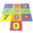 Matney Multi-color Foam Large Number Puzzle Mat