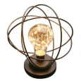 Table Desk Lamp - Atomic Age LED Metal Accent Light