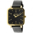 Nixon Men's Ragnar 36 A985513 Gold Leather Japanese Quartz Fashion Watch