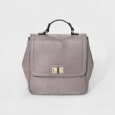 Merona Women's Backpack Handbag - Zinc