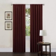 Lush Decor Red 84-inch Luis Curtain Panels (Set of 2) (As Is Item)