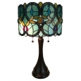 Amora Lighting AM286TL12 Tiffany Style Floral Table Lamp
