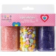 Wilton Valentine's Sprinkles Set - 3ct/9.5oz, Multi-Colored