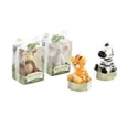 Kate Aspen 4 Count Born to be Wild Assorted Animal Candles