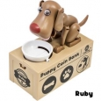 Dog Piggy Bank Robotic Coin Toy Money Box Named Ruby