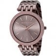 Michael Kors Women's MK3416 'Darci' Crystal Brown Stainless Steel Watch