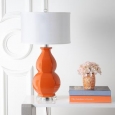 Safavieh Lighting 27.5-inch Juniper Light Orange Lamp