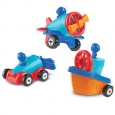 Learning Resources 1-2-3 Build It! Car-Plane-Boat