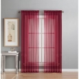 Window Elements Sheer Voile Rod Pocket Extra Wide 63-inch Curtain Panel - 54 x 63 in.