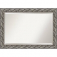 Wall Mirror Extra Large, Silver Luxor 42 x 30-inch (As Is Item)