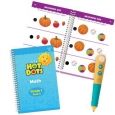 Educational Insights Hot Dots Jr. Let's Master Grade 1 Math Set with Hot Dots Pen