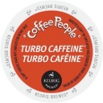 Coffee People Turbo Caffeine K-Cup Portion Pack for Keurig Brewers