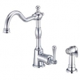 Danze D401157 Kitchen Faucet - Includes Metal Side Spray from the Opulence Collection