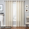 Softline Herald Linen Semi-sheer Grommet Top Curtain Panel