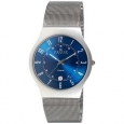 Skagen Men's 233XLTTN Titanium Blue Dial Watch
