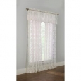 Brittany White Lace Sheer Curtain Panel