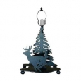 Meyda Tiffany 22495 Single Light Up Lighting Table Lamp Base from the Deer Collection
