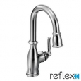 Moen 5985 Brantford Pullout Spray Bar Faucet with Reflex Technology