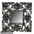 Contemporary Scroll Decorative Mirror (As Is Item)