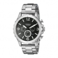 Fossil Men's JR1468 'Nate' Chronograph Stainless Steel Watch