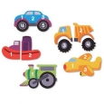 Learning Resources Magnetic Counting Vehicle Puzzles