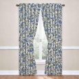 Waverly Imperial Dress Rod-Pocket Curtain Panel with Tieback