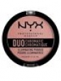 Brand New-sealed Nyx Duo Chromatic Illuminating Powder - Dcip03 Crushed Bloom