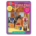 T.S. Shure Stable Pals Dress-Ups Magnetic Tin Playset