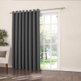 Sun Zero Galia Rod Pocket Room Darkening Patio Door Single Curtain Panel - 100 x 84