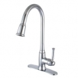 Single Handle Pull-down Kitchen Faucet