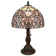 Amora Lighting AM276TL12 Tiffany Style Peacock Design Table Lamp