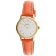 Cluse Women's La Vedette CL50025 Orange Leather Quartz Fashion Watch