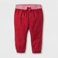Baby Boys' Jogger Pants - Cat & Jack Red 3-6 M