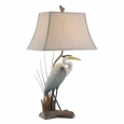 Seahaven Nature Themed Heron Table Lamp with Ting 33