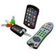 Tech Too Tech Set Trio: Smart Phone, TV Remote, and Keys - multi