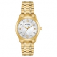 Bulova Women's 98P118 Goldtone Stainless Diamond Dial Bracelet Watch