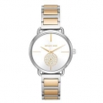 Michael Kors Women's MK3679 'Portia' Crystal Two-Tone Stainless Steel Watch