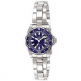 Invicta Women's 7060 Signature Stainless Steel Blue Dial Watch