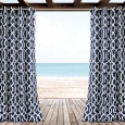 Lush Decor Edward Trellis Outdoor Curtain Panel Pair
