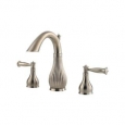 Pfister LF-049-VT Virtue 1.2 GPM Widespread Bathroom Faucet - Free Push & Seal Pop-Up Assembly