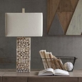 INK+IVY Everett Brown Table Lamp