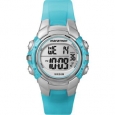 Timex T5K817M6 Unisex Marathon Digital Mid-size Light Blue/ Silvertone Watch
