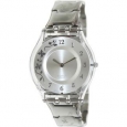 Swatch Women's Skin SFK300G Silver Stainless-Steel Quartz Fashion Watch