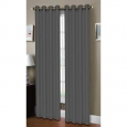 Window Elements Raphael Faux Linen Extra Wide 84-inch Grommet Curtain Panel - 54 x 84